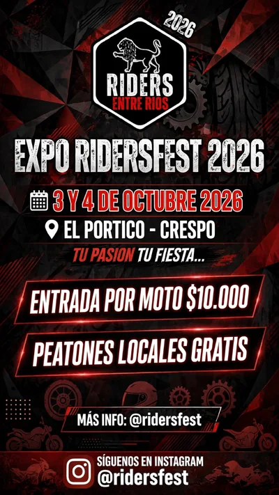 Información general · Expo Ridersfest 2026